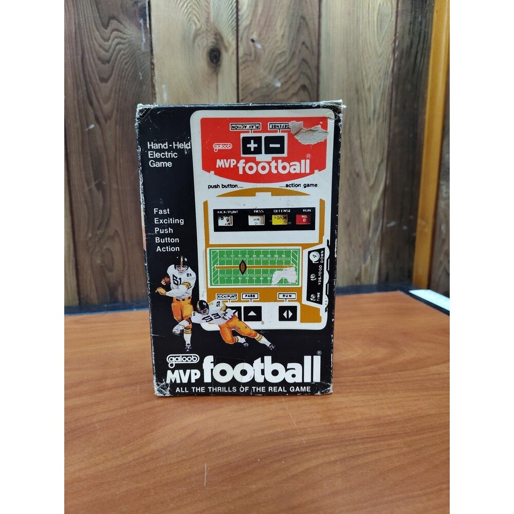 MVP Football Galoob 1978 Handheld Vintage Electronic Game With Instruction